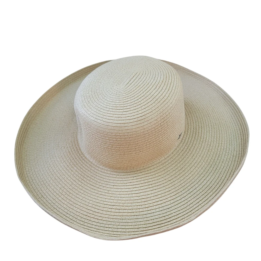 Greg Norman Signature Women's Straw Golf Hat Packable Summer Beach Sun Paper